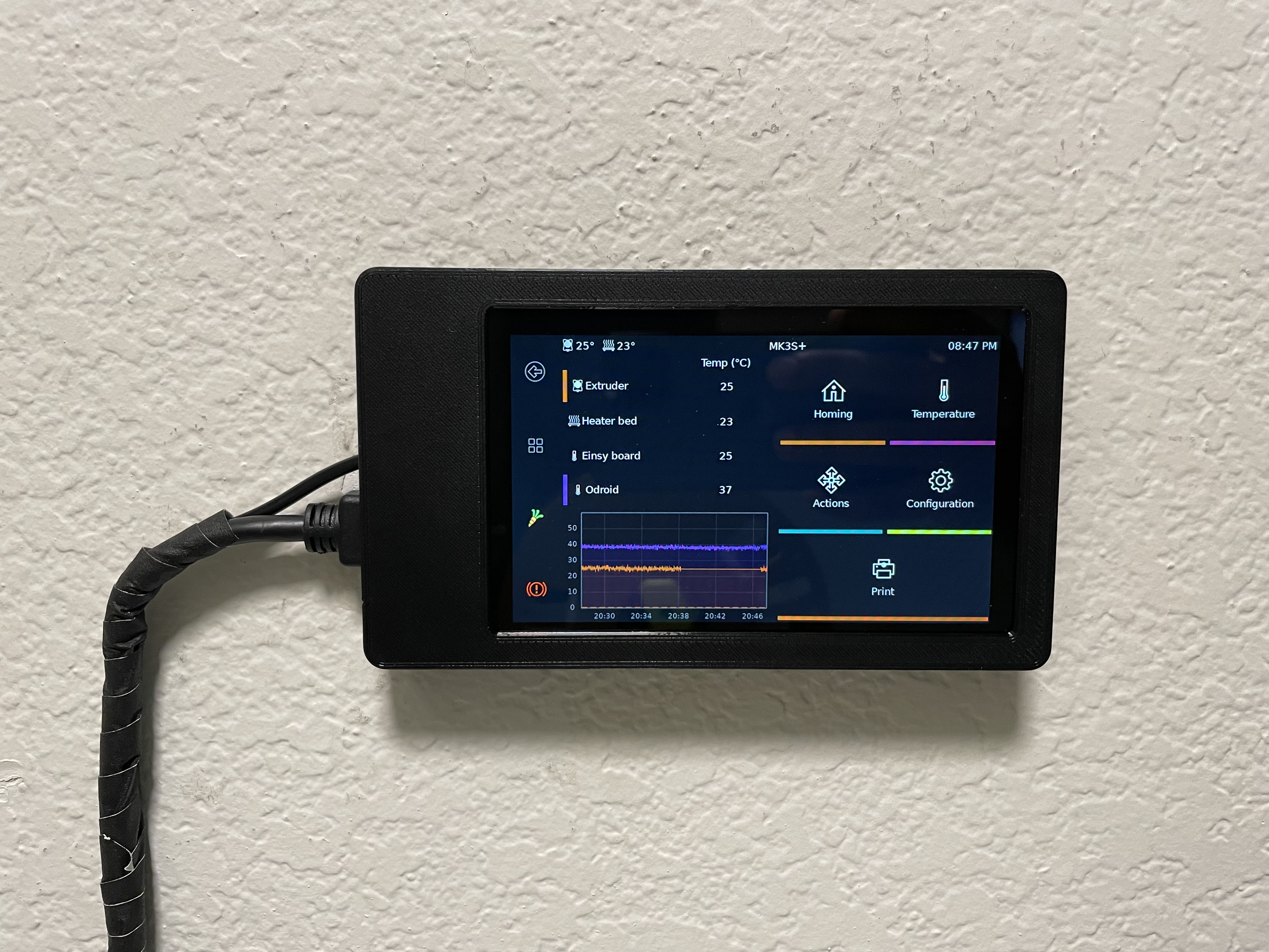 HMTECH 5'' Raspberry Pi HDMI Screen Case