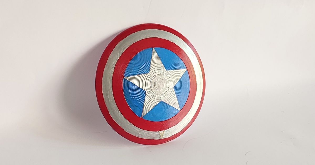 Captain America shield by Shack3D_Print | Download free STL model ...