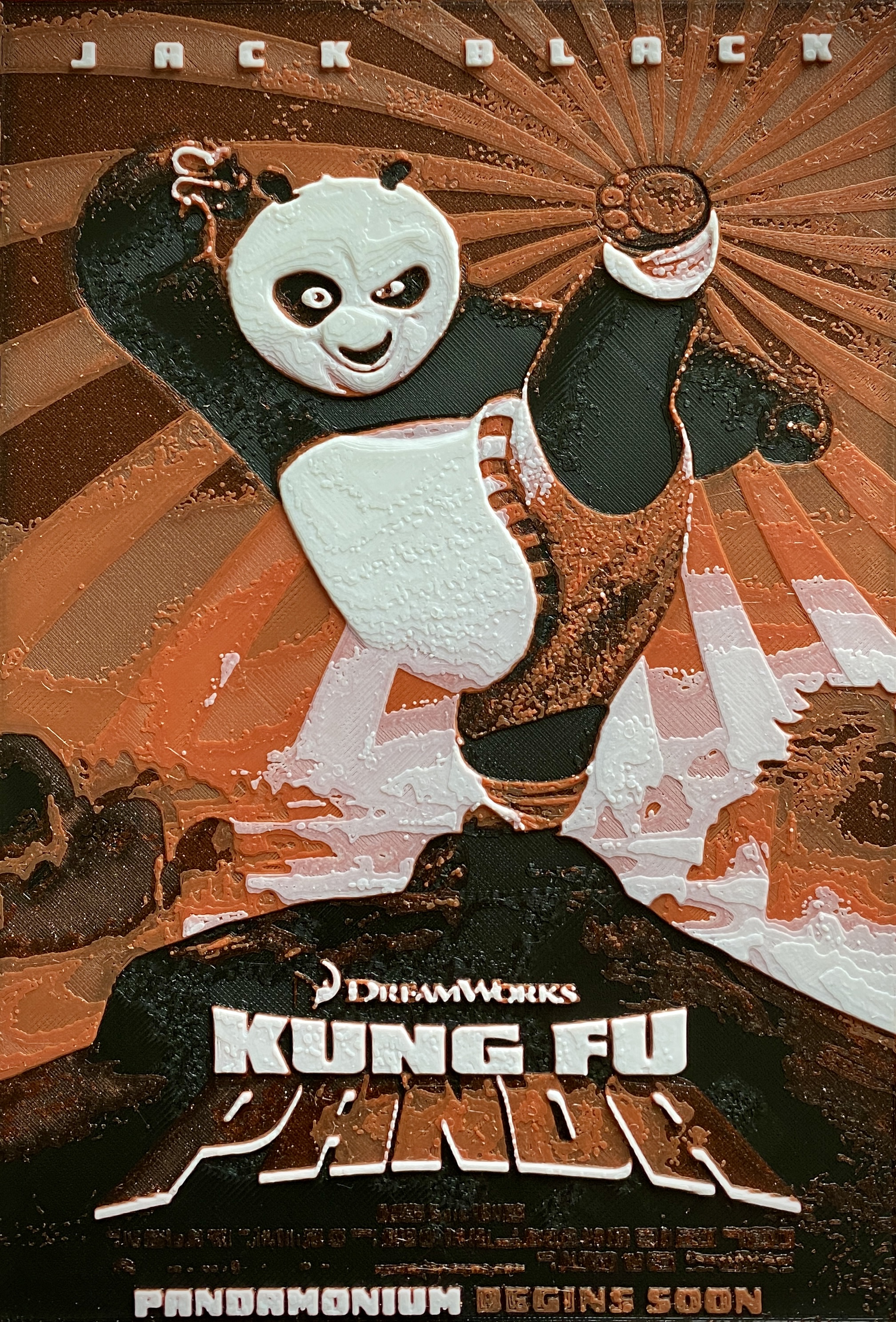 HUEFORGE-KUNGFU PANDA POSTER