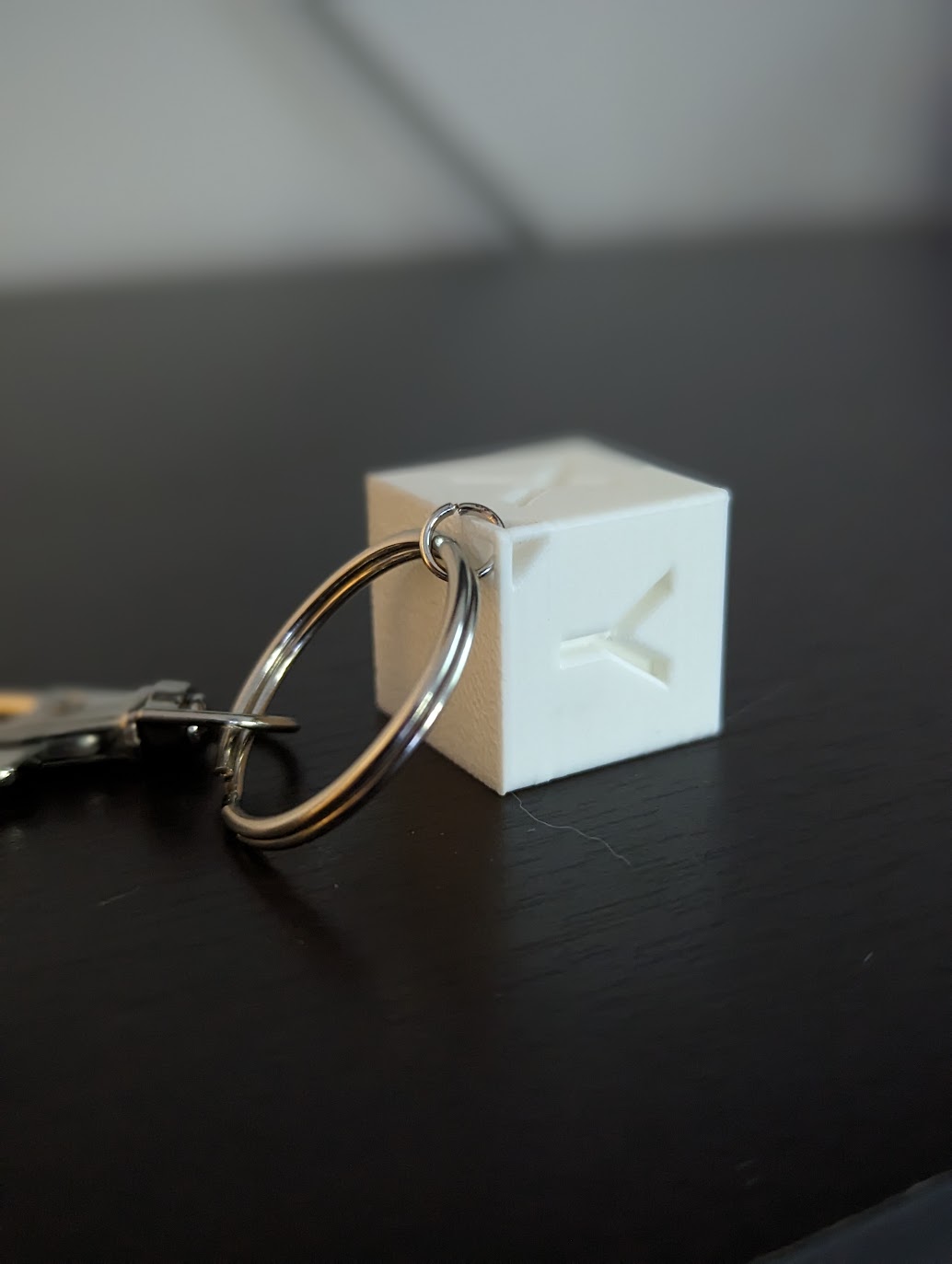 Miniatura 2 do modelo 3D Calibration Cube Keychain