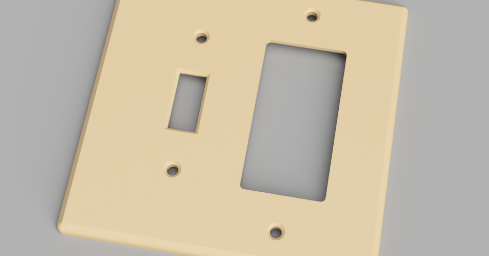 2 Gang Switch Plate with Toggle and Rocker by grizzie17 Download free