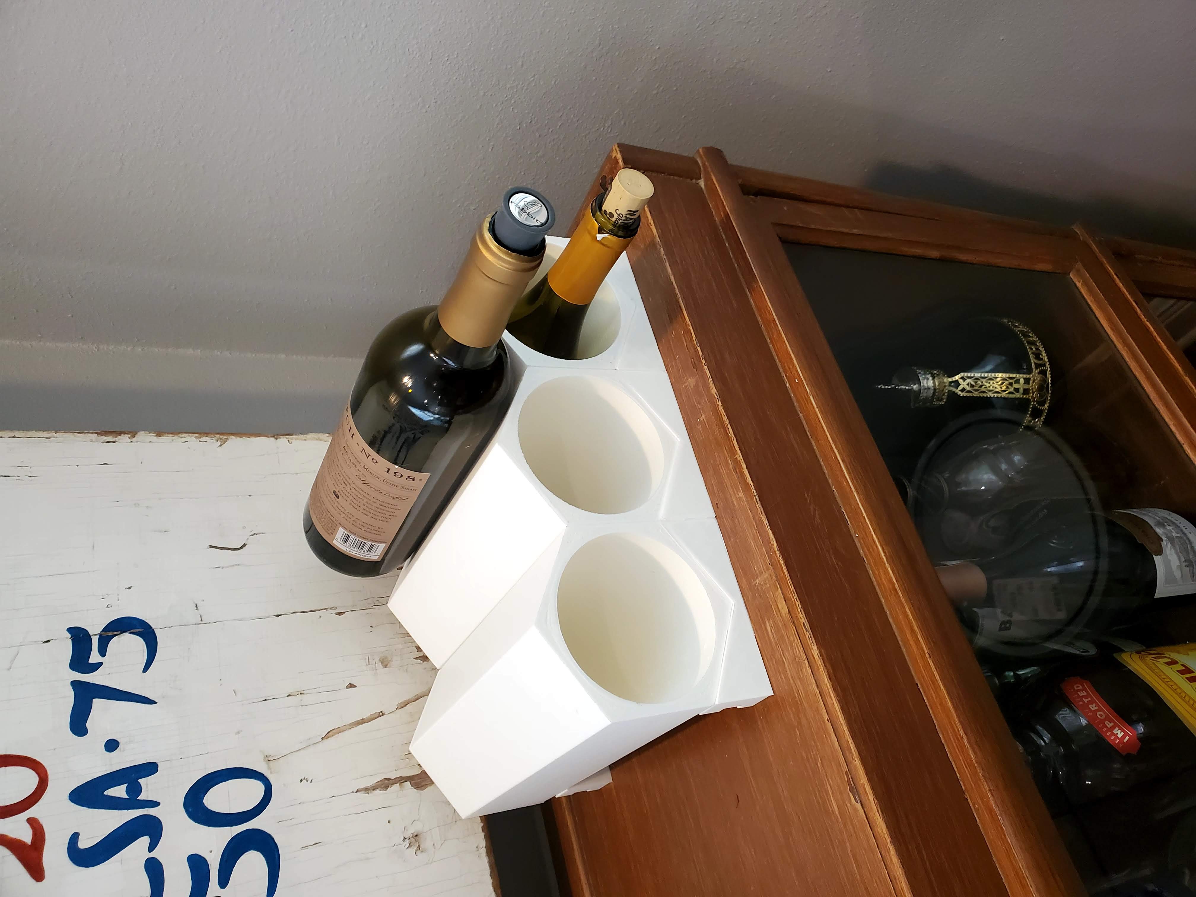 Miniatura 3 do modelo 3D Modular Wine Rack