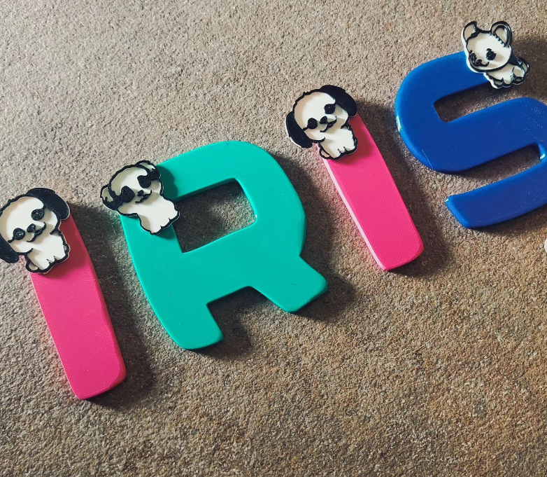 Magnet letters