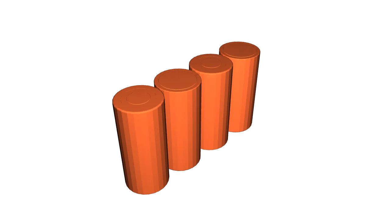 Generic Battery 32700 by BuckNova | Download free STL model