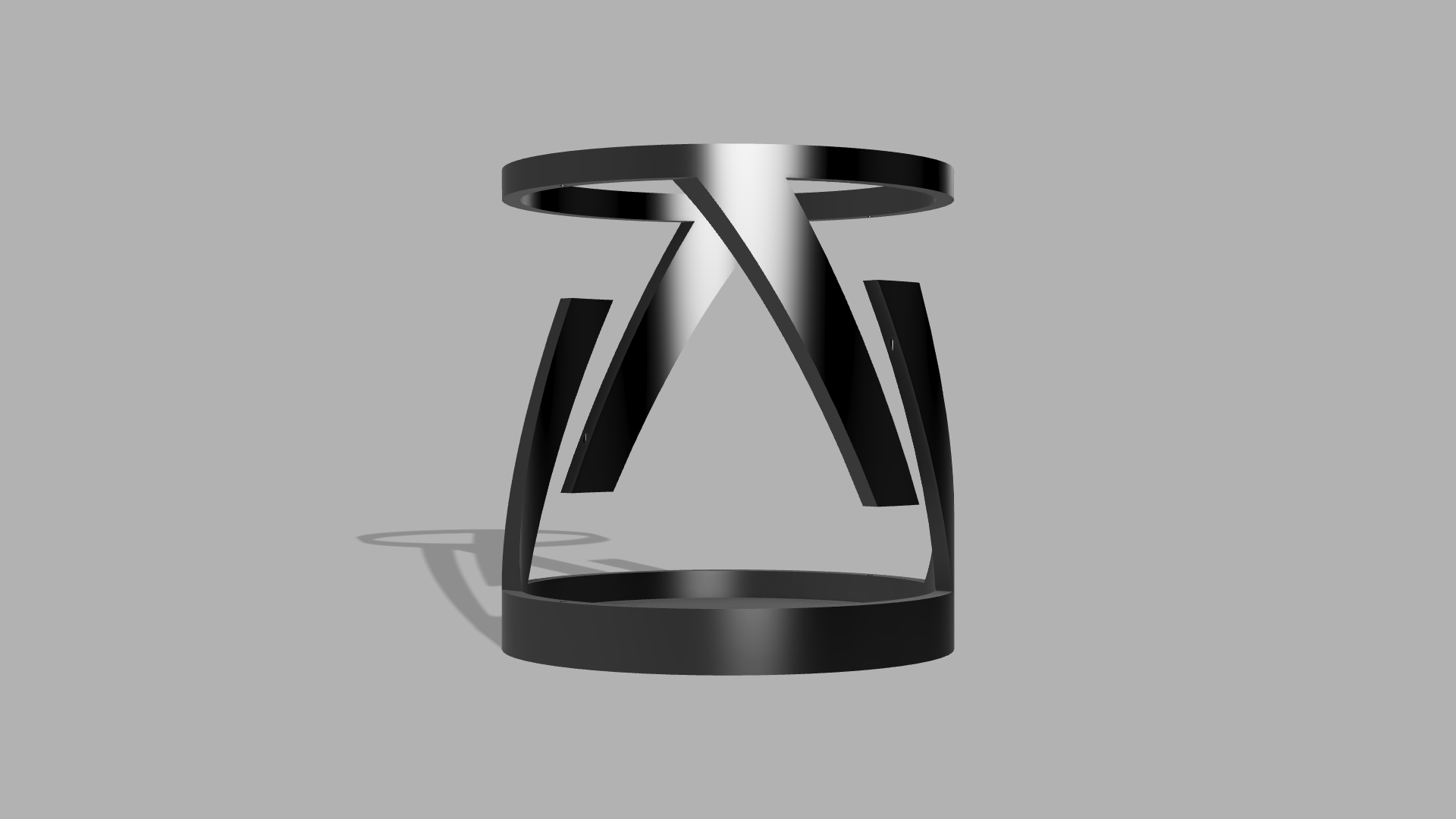 Impossible pencil cup