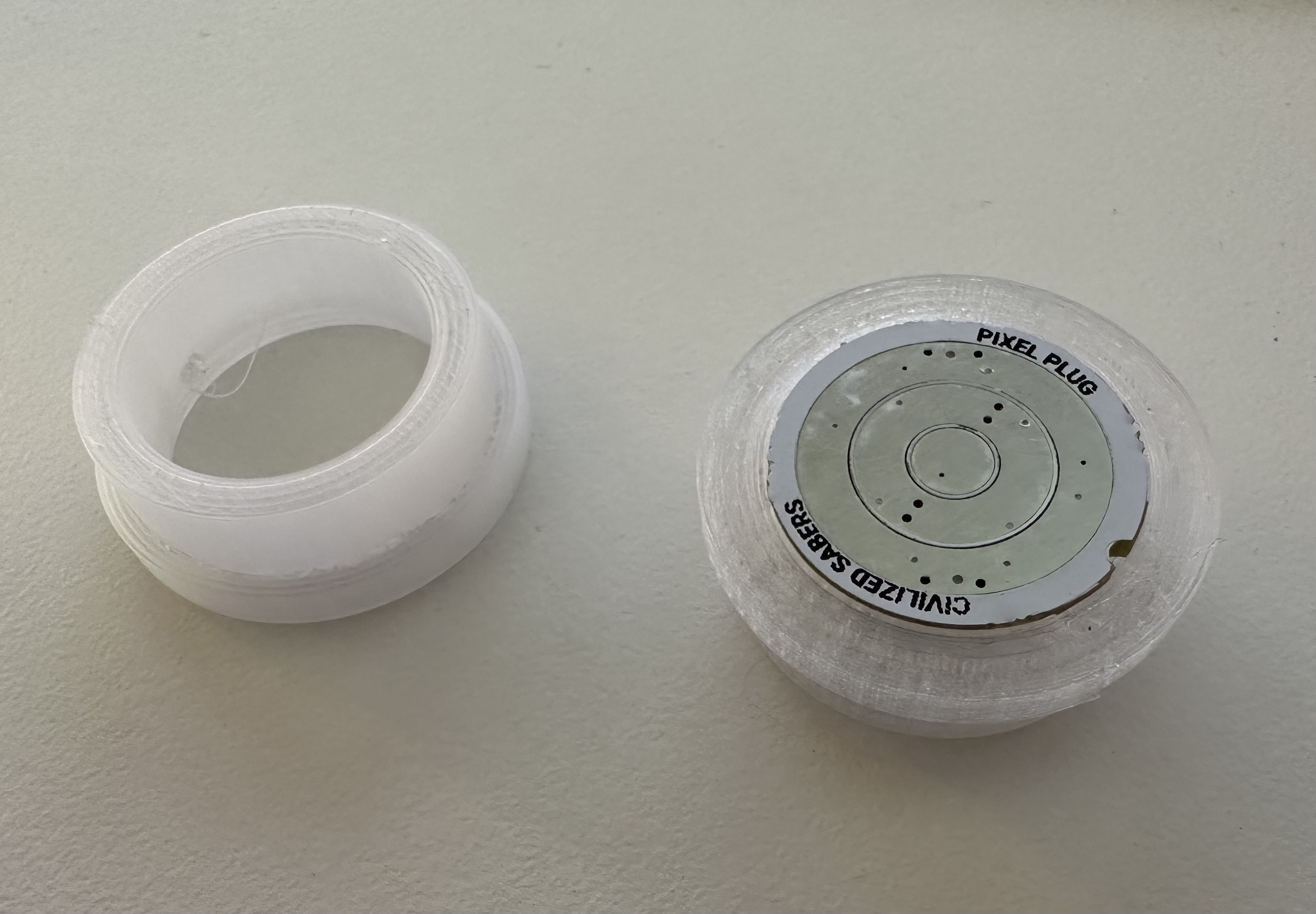 Lightsaber Blade PCB Holders by Dg4prez Download free STL model