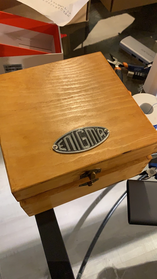 Enigma Machine Replica by Sergio Morales Download free STL model