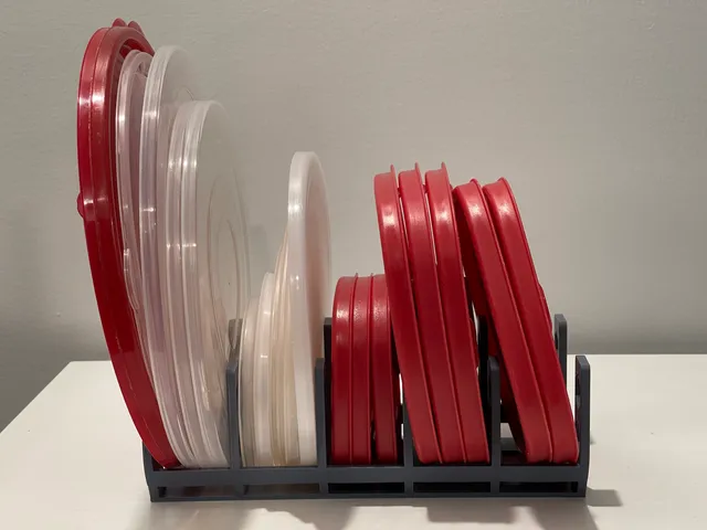 Tupperware Lid Holder - Expanded