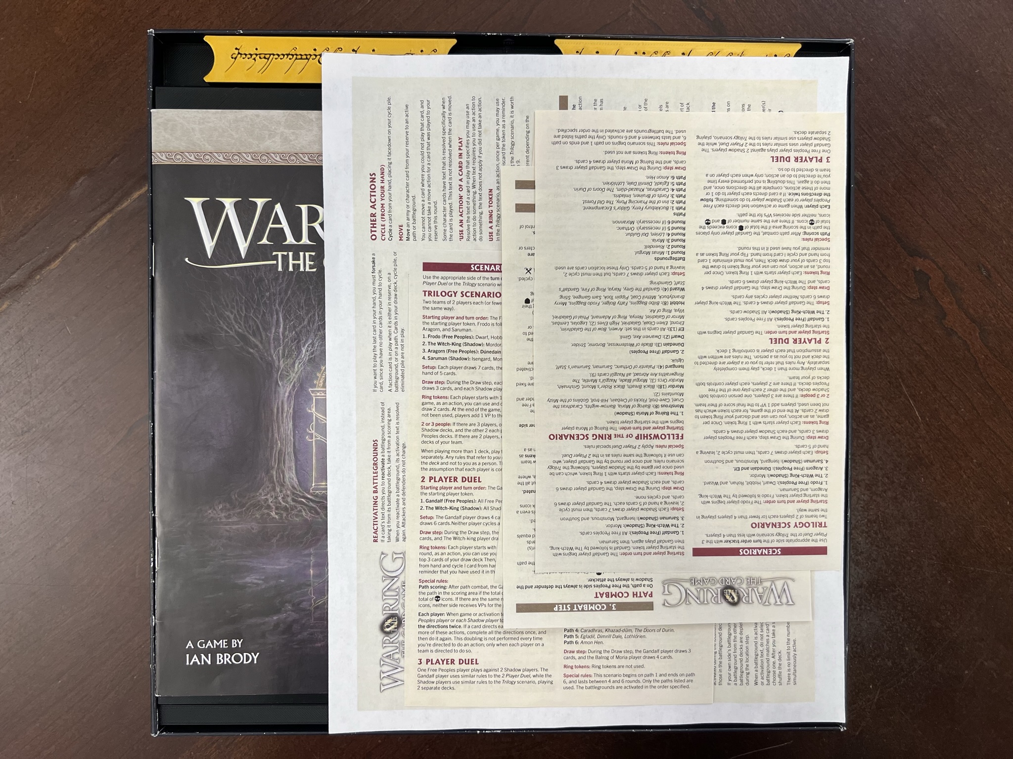 War of the Ring: The Card Game - Organizer by TheForrestFire, Download  free STL model