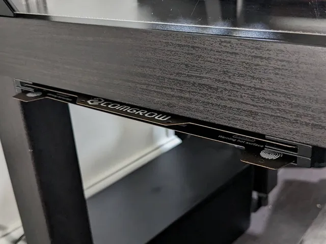 PEI Steel Sheet Under Desk Holder, 235mm, Expandable