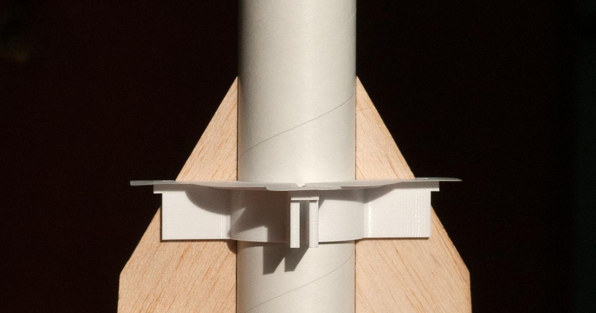 Fin Alignment Jig for Rocketarium VK7 by CStar Download free STL