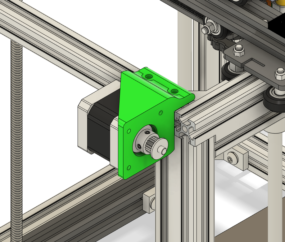 Ender-5 Plus Parallel Y Axis Motor by mankokimochi | Download free STL ...