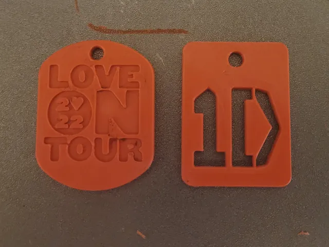1D&HARRY STYLES KEYCHAIN\NECKLESS PLATE
