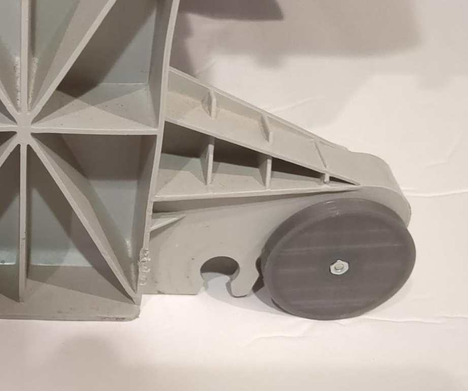 Replacement Dishwasher Transport Wheel Rear Feet Height Adjustment