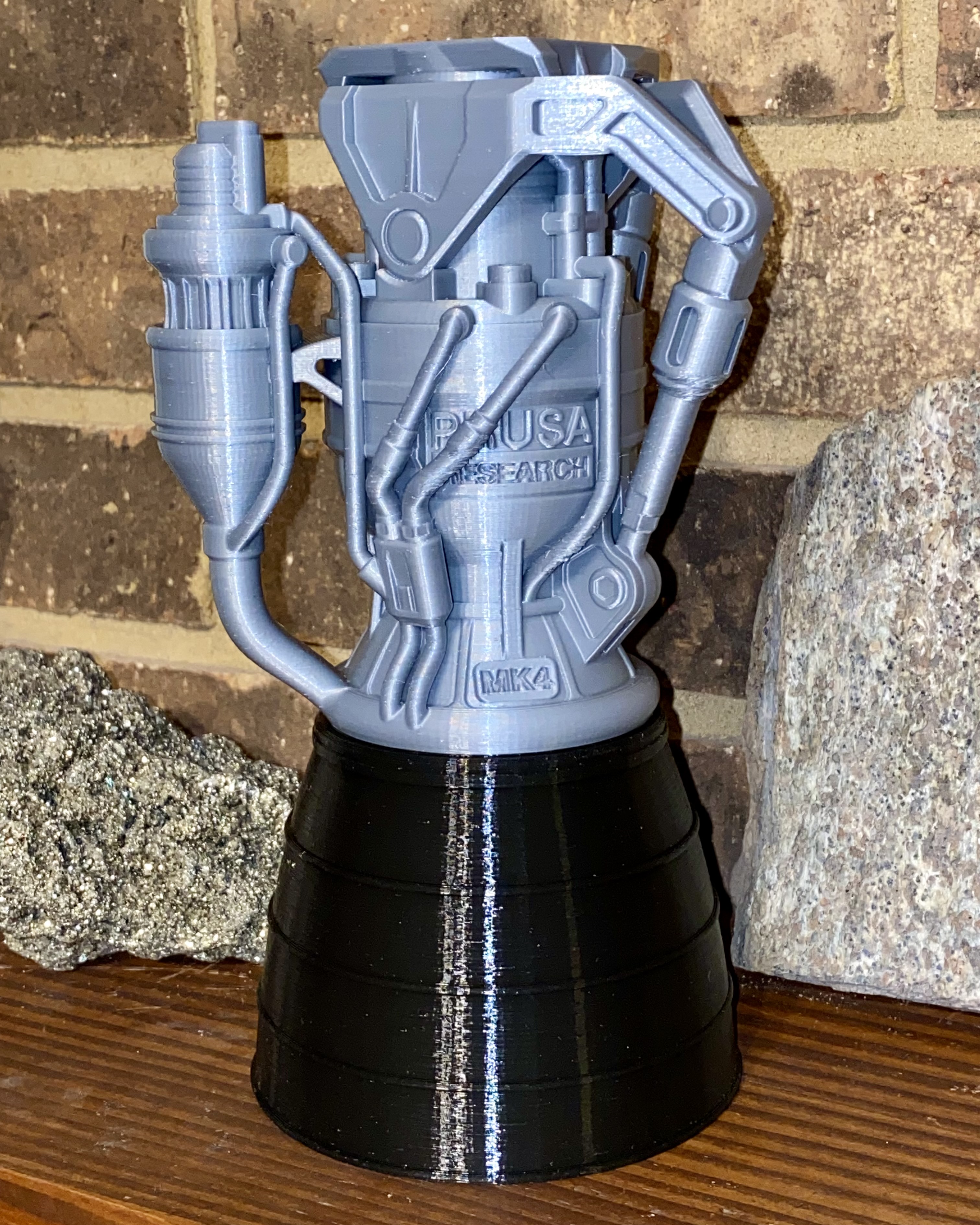 Miniatura 4 do modelo 3D MK4 Rocket Engine - Threaded Remix