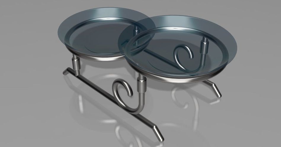 Snack Tray Stand by Nazar78 | Download free STL model | Printables.com
