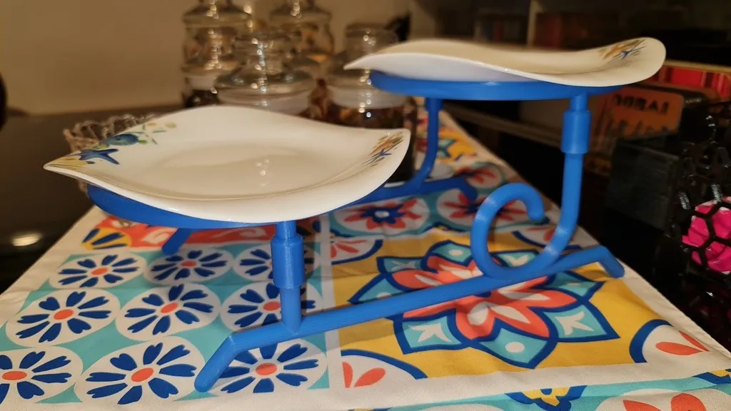 Snack Tray Stand by Nazar78 | Download free STL model | Printables.com