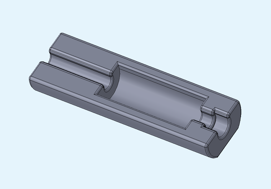 Bambu Bracket for Filament Inlet AMS Straight PTFE Connector