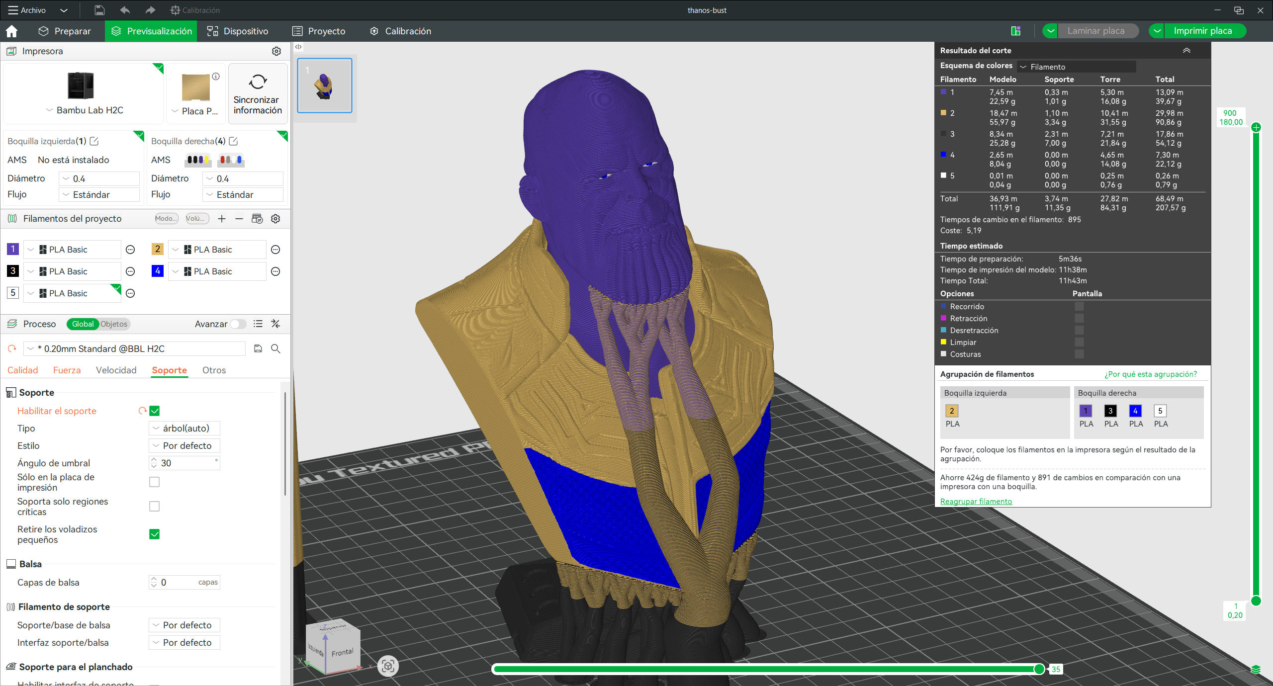 Busto Thanos — thumbnail 4