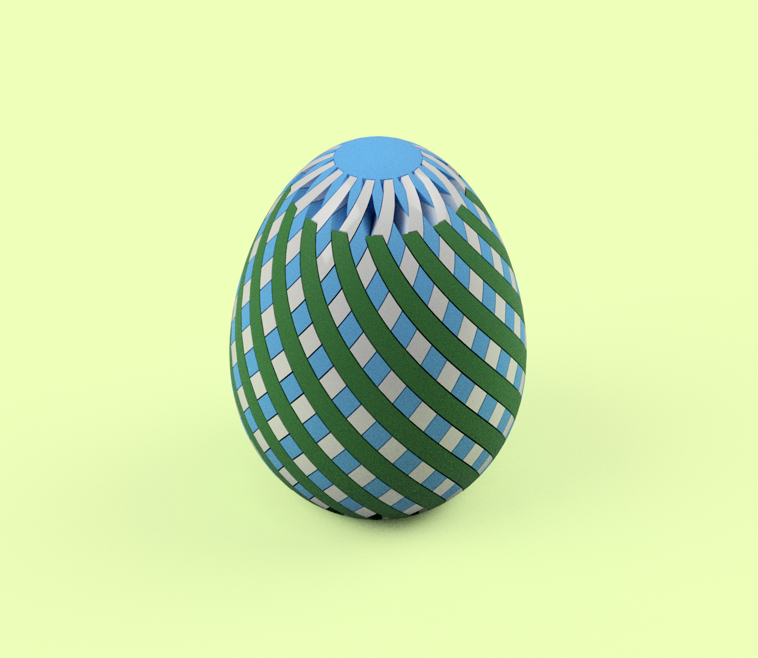Spiral twist combining easter eggs — miniatura 17