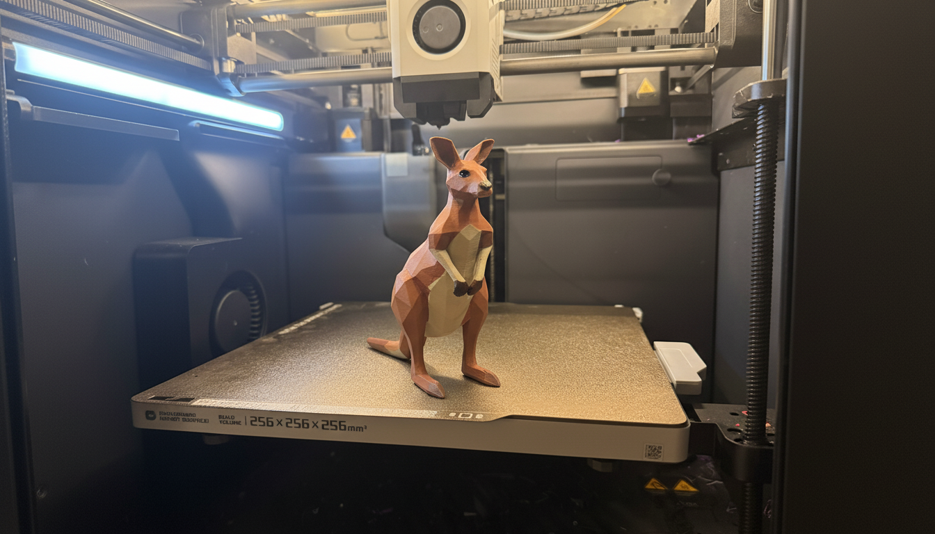 Low Poly Kangaroo