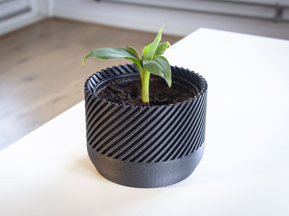 Modern Spiral Planter - plant and flower pot - Gift idea - Gift ...