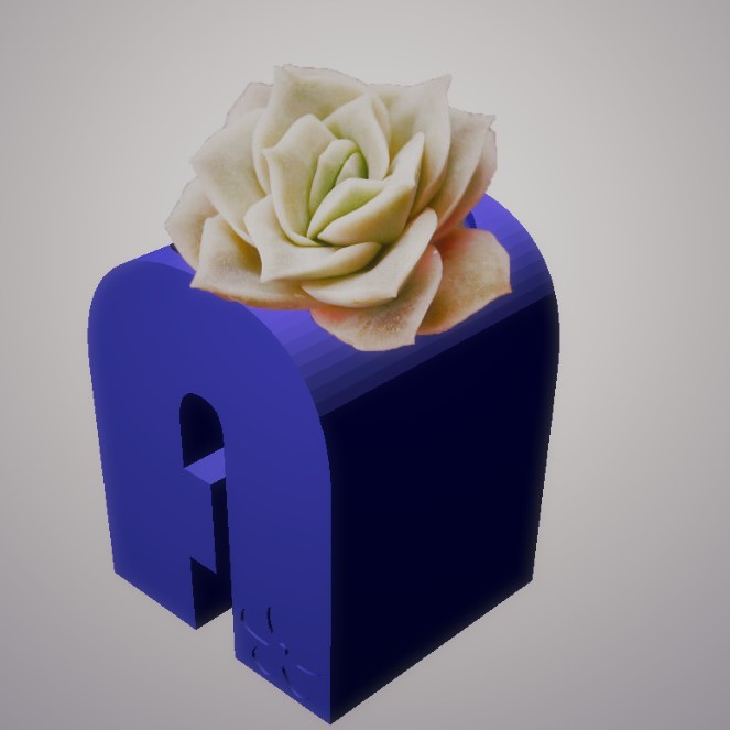 Alphabet Vase