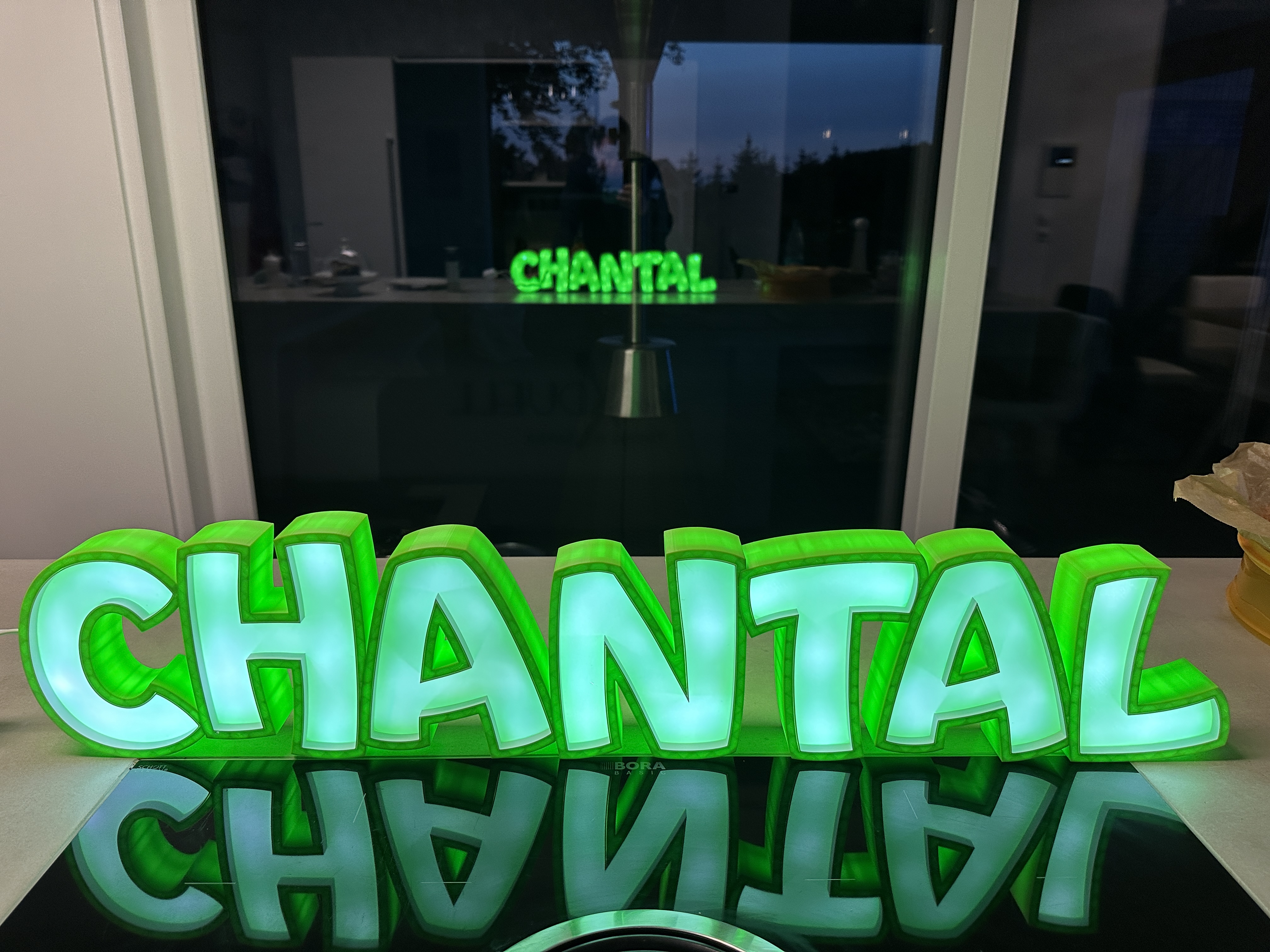 CHANTAL LED- Namenslampe (Name lamp)