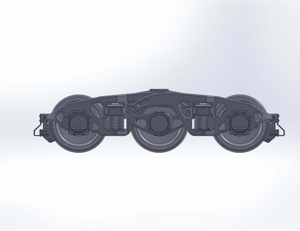 3 Axle Bogie — miniatura 2
