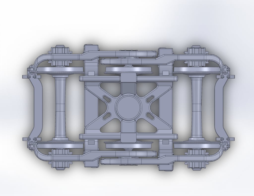 3 Axle Bogie — miniatura 3
