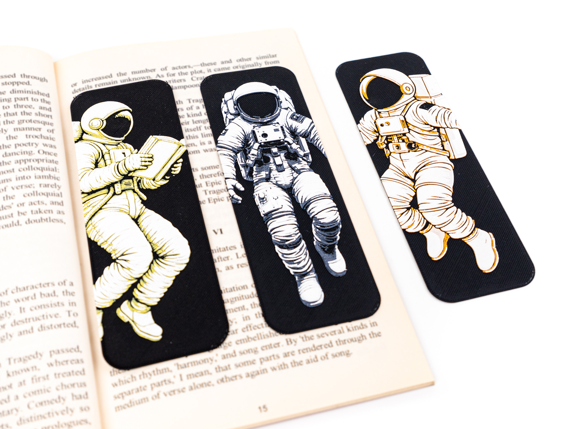 Astronaut Bookmarks