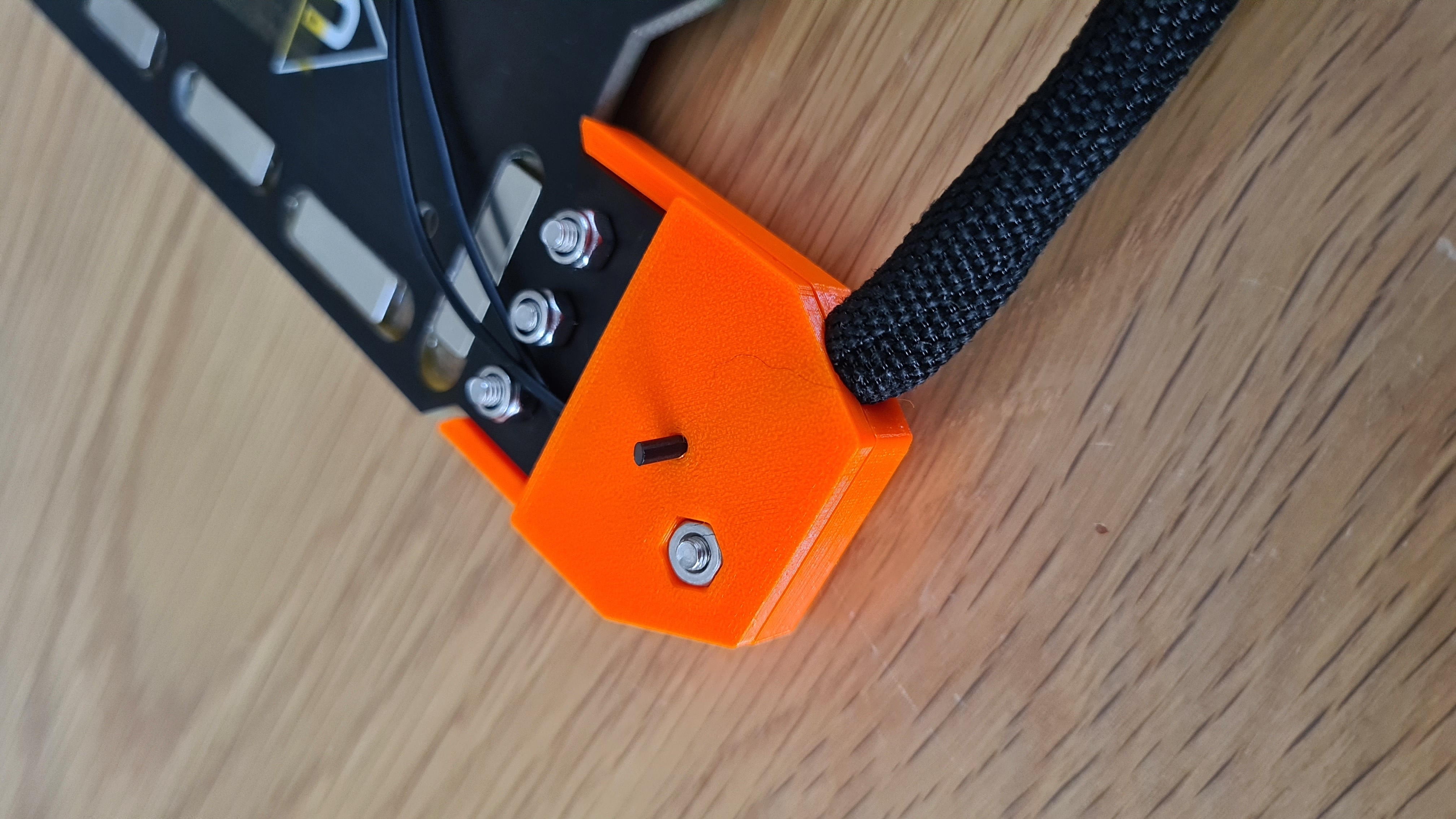 60° Heatbed Cable Cover for MK4 / MK3