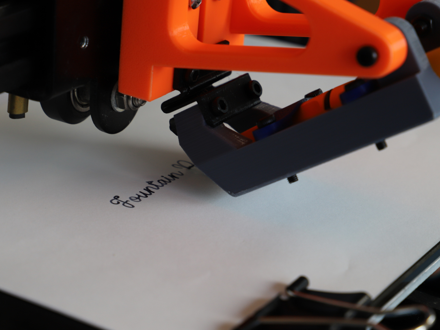 Ender 3 Fountain Pen Plotter Mod by Wausel Download free STL model