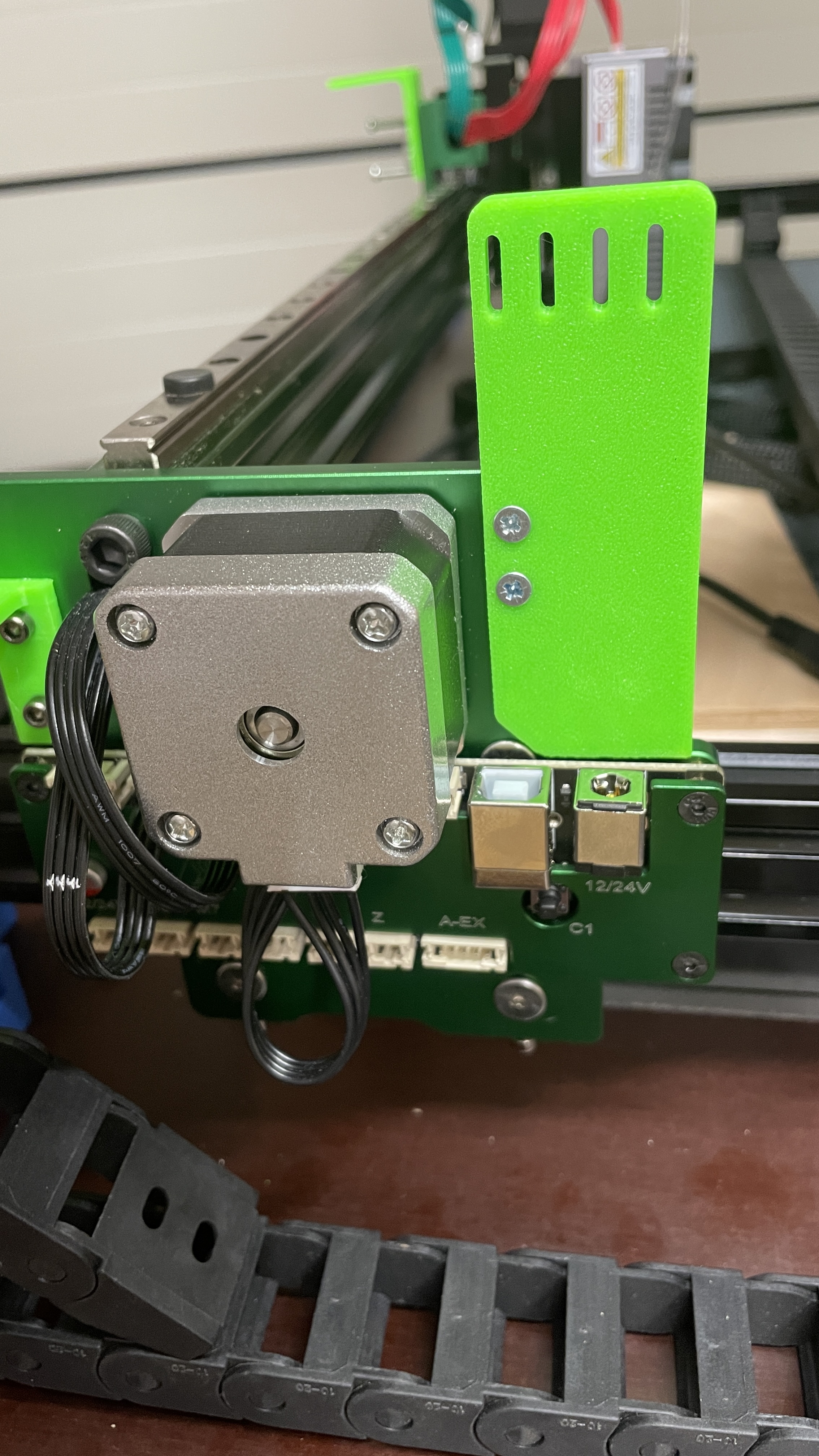 NEJE Max4 Laser Cutter - Support for USB_Power cable Plugs