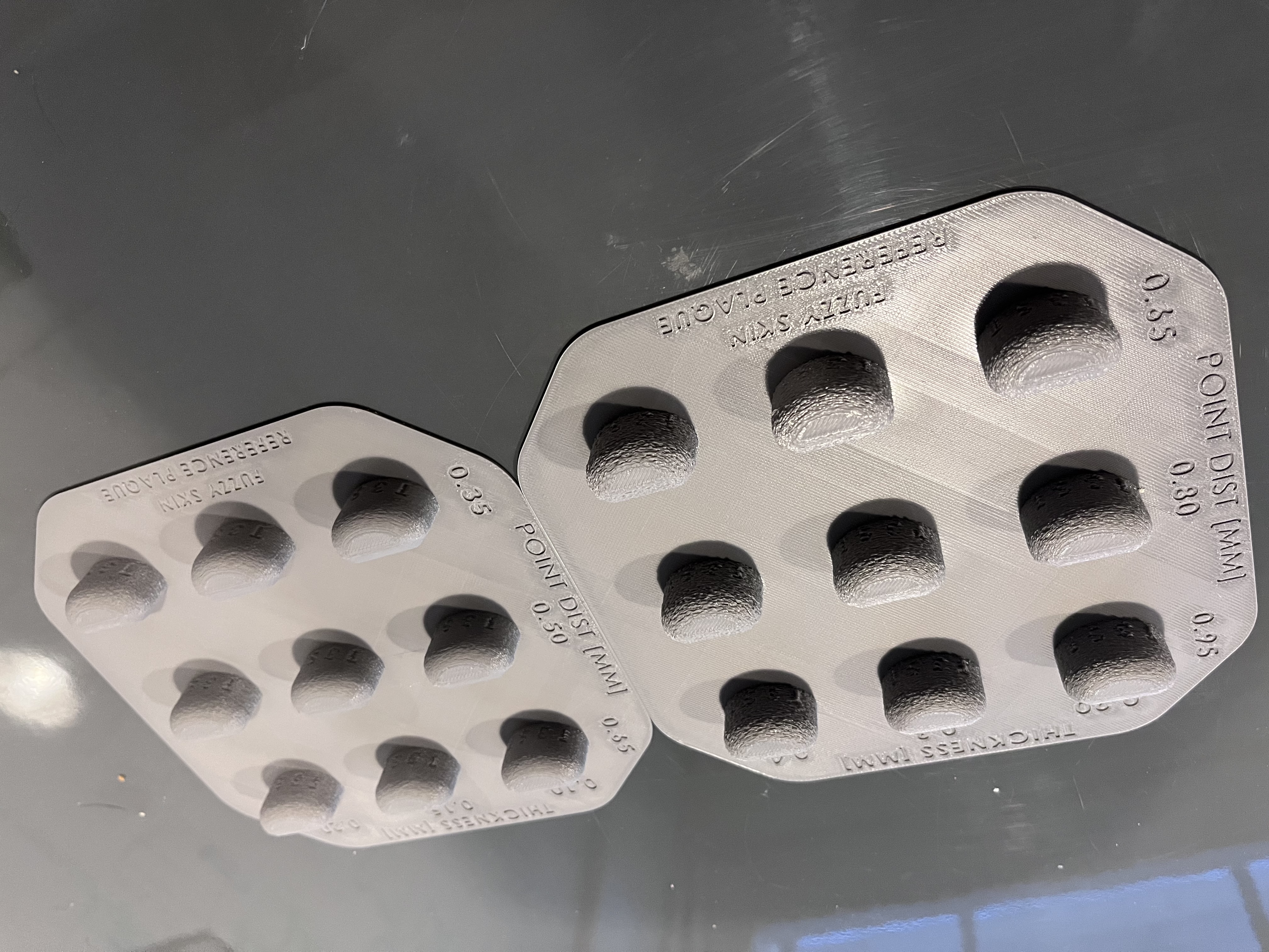 Fuzzy Skin Sample Plaque