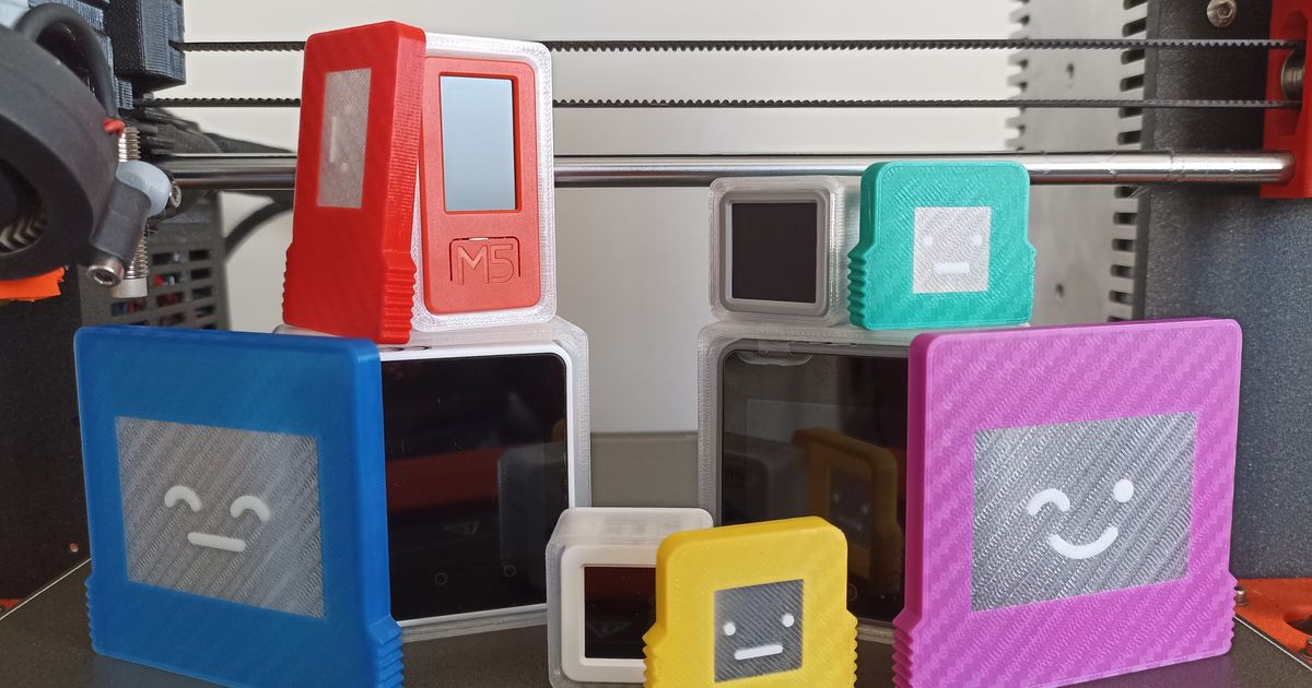 M5 Stack cases by rayjizza | Download free STL model | Printables.com