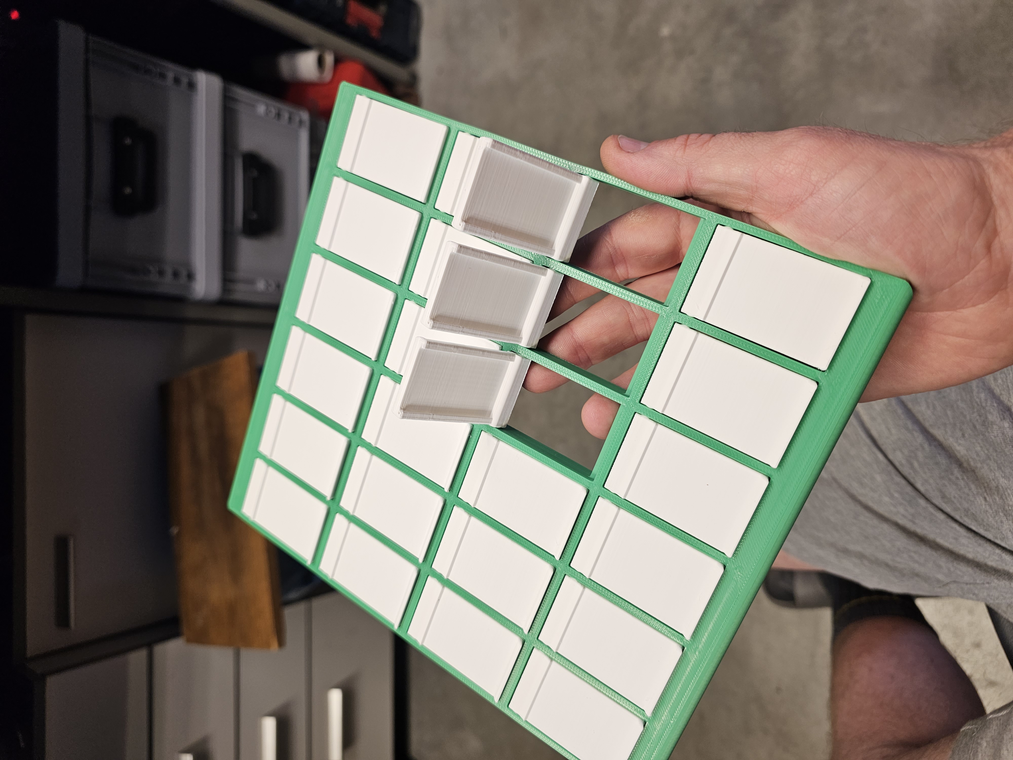 Guessing game board + frames