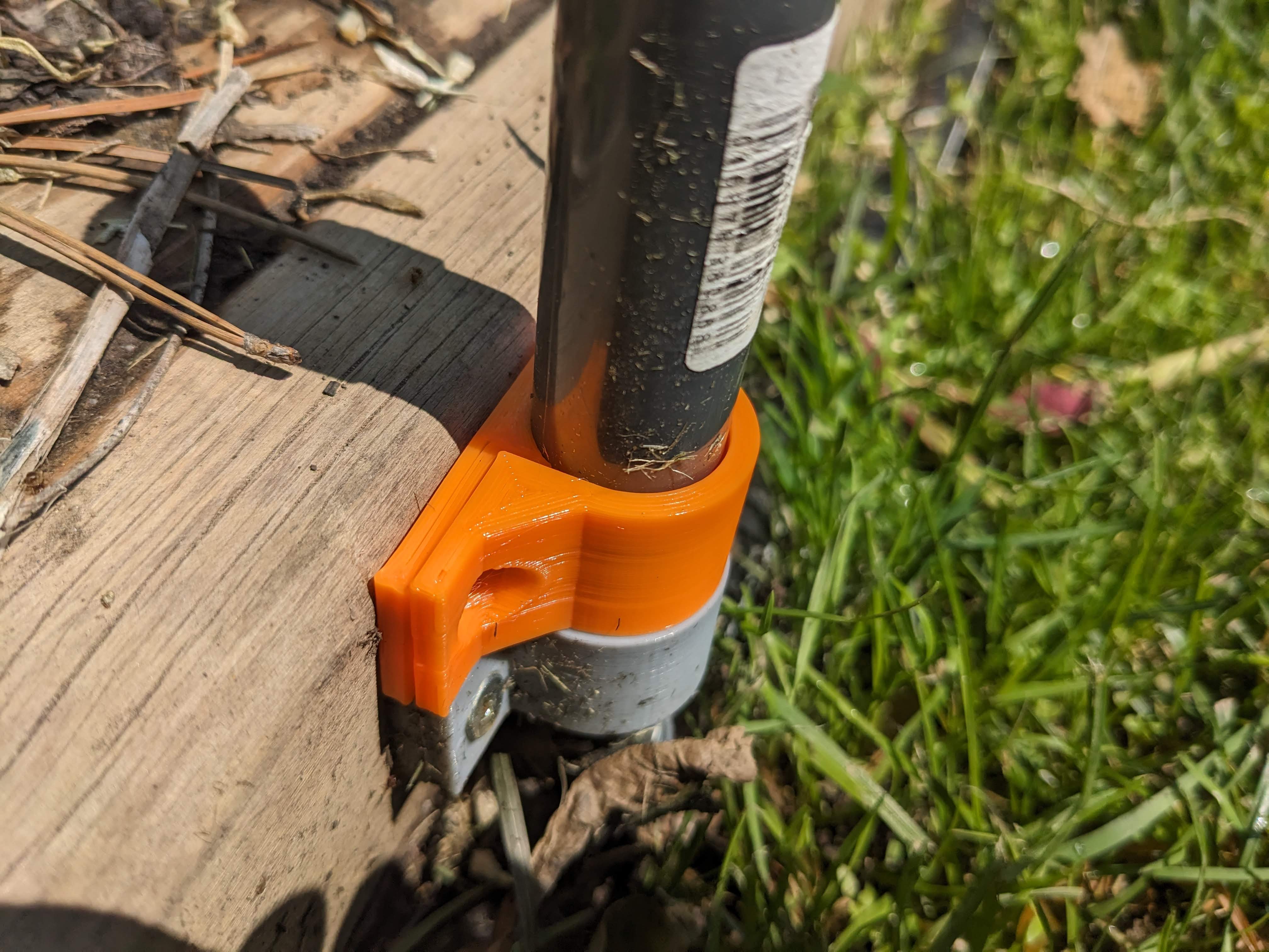 Pipe Mount Schedule 40 3/4 and 1/2 inch by Armour3D Download free STL