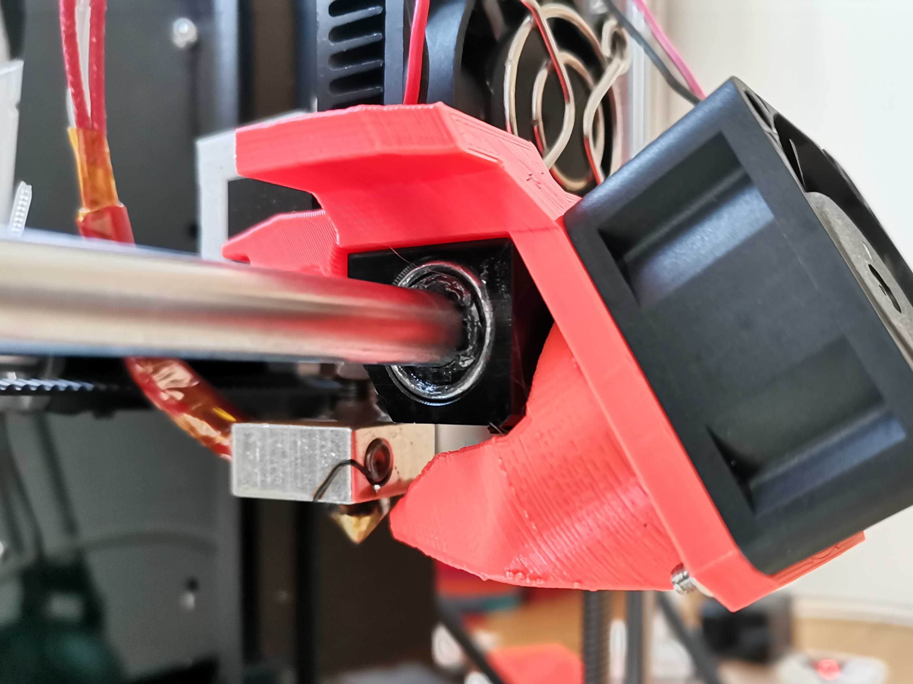 Anet A6 40mm axial fan holder with duct (remix) by Jonas Burkhard ...