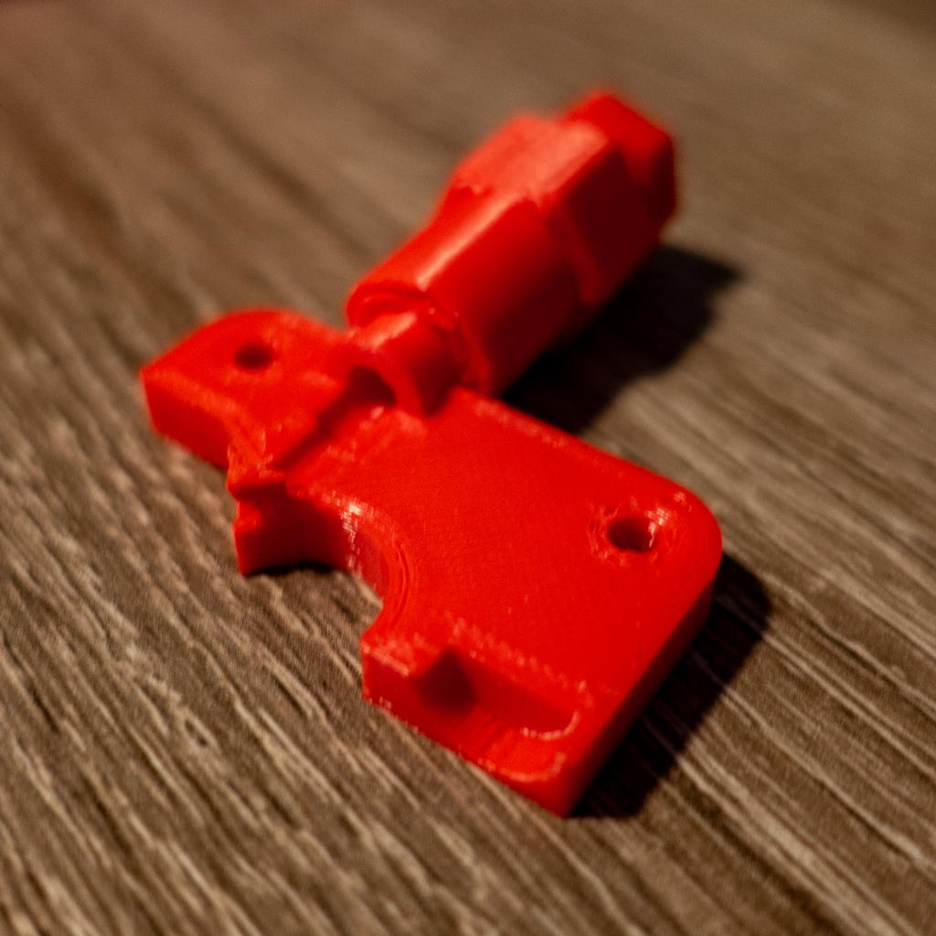 MPMD ExtruderTop for flex filament Incl ExtruderFix by Peter Petermann