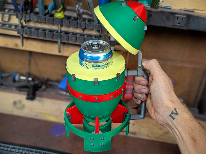 Fallout 76 Mini Nuke Stein Can Holder