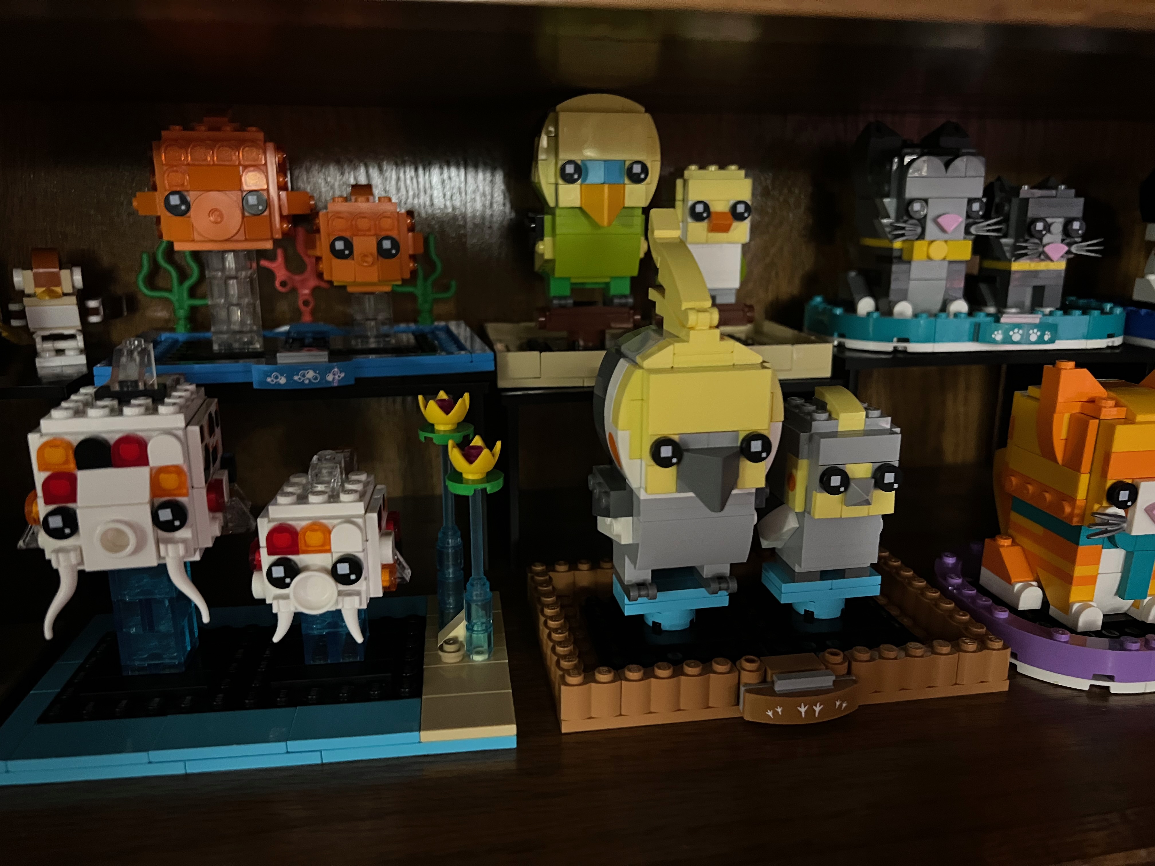 Lego Brickheadz Stands (No Supports) by gwenhdiwy, Download free STL model
