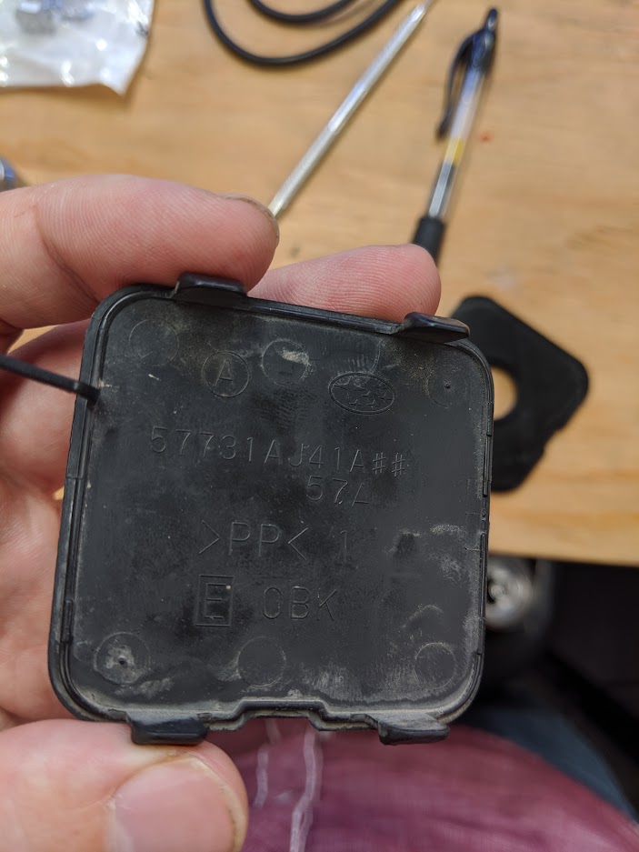 Subaru Outback Bumper Camera Mount by jessebear Download free STL