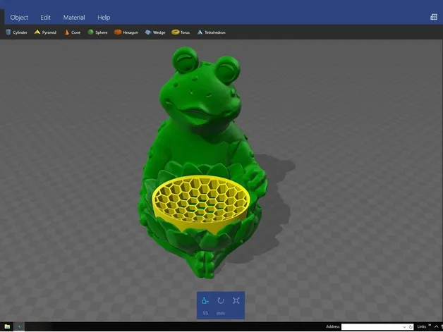 Frog soap dish