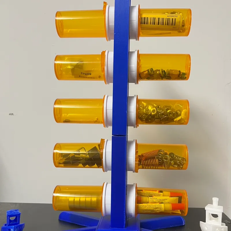 Pill Bottle Rack (Walgreens 32mm) by MrFlippant