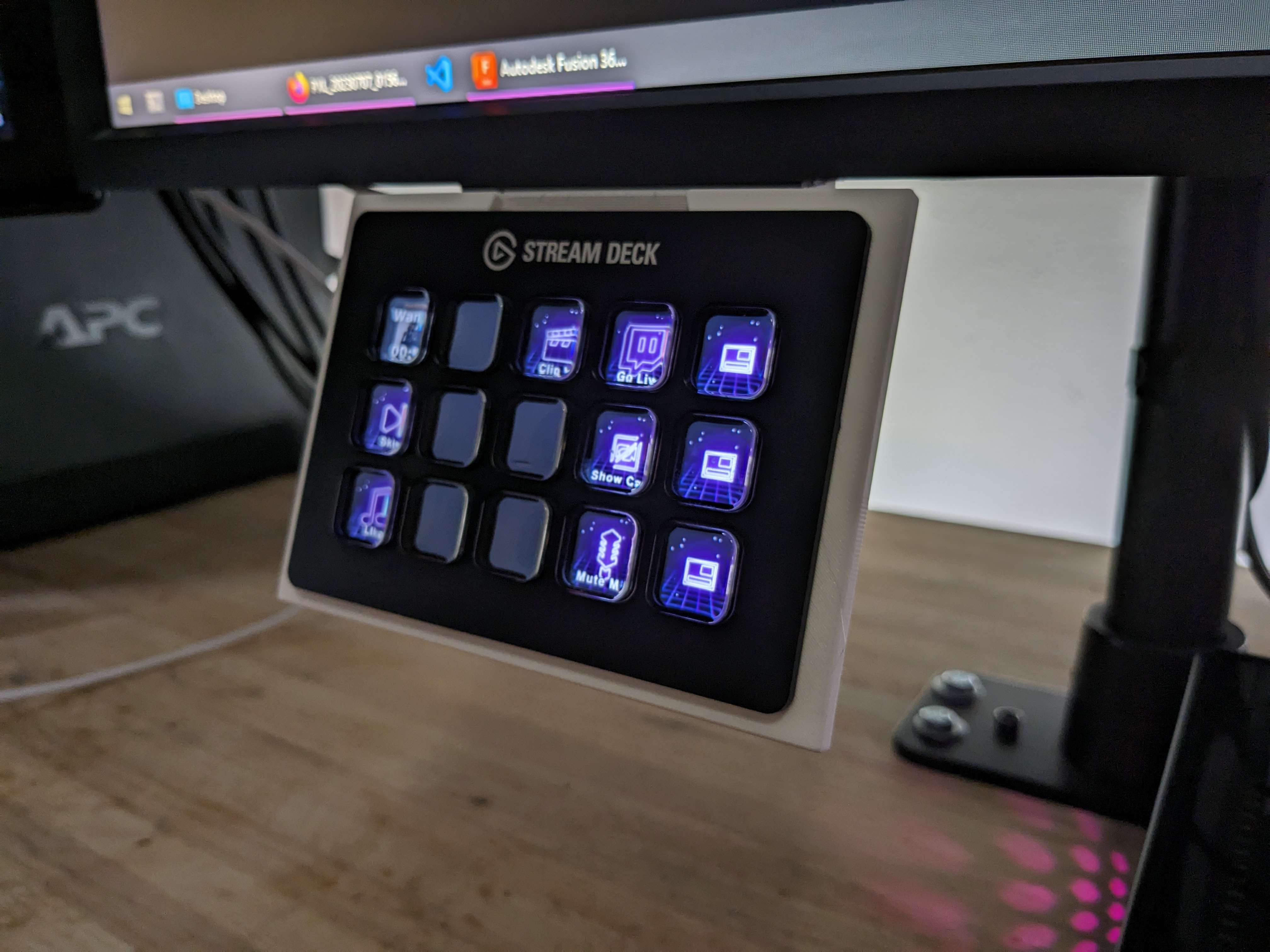 Elgato Stream Deck 15 Key Monitor Mount