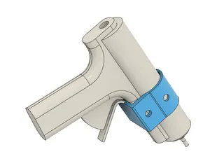 STL file Ryobi glue gun holder RGLM18 🔫・3D printing model to download・Cults