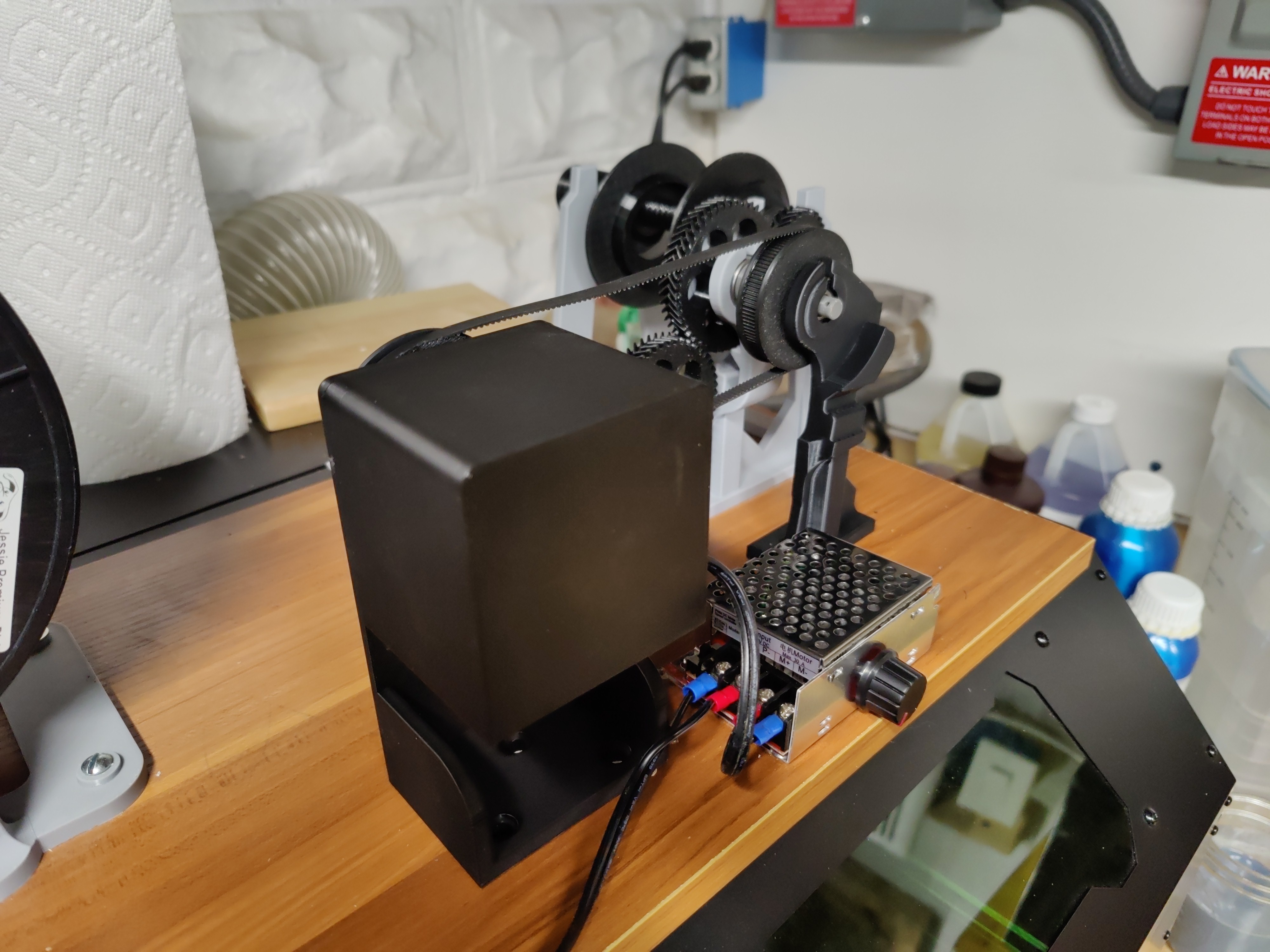 Bambu Lab Spooler Winder Motor Mod