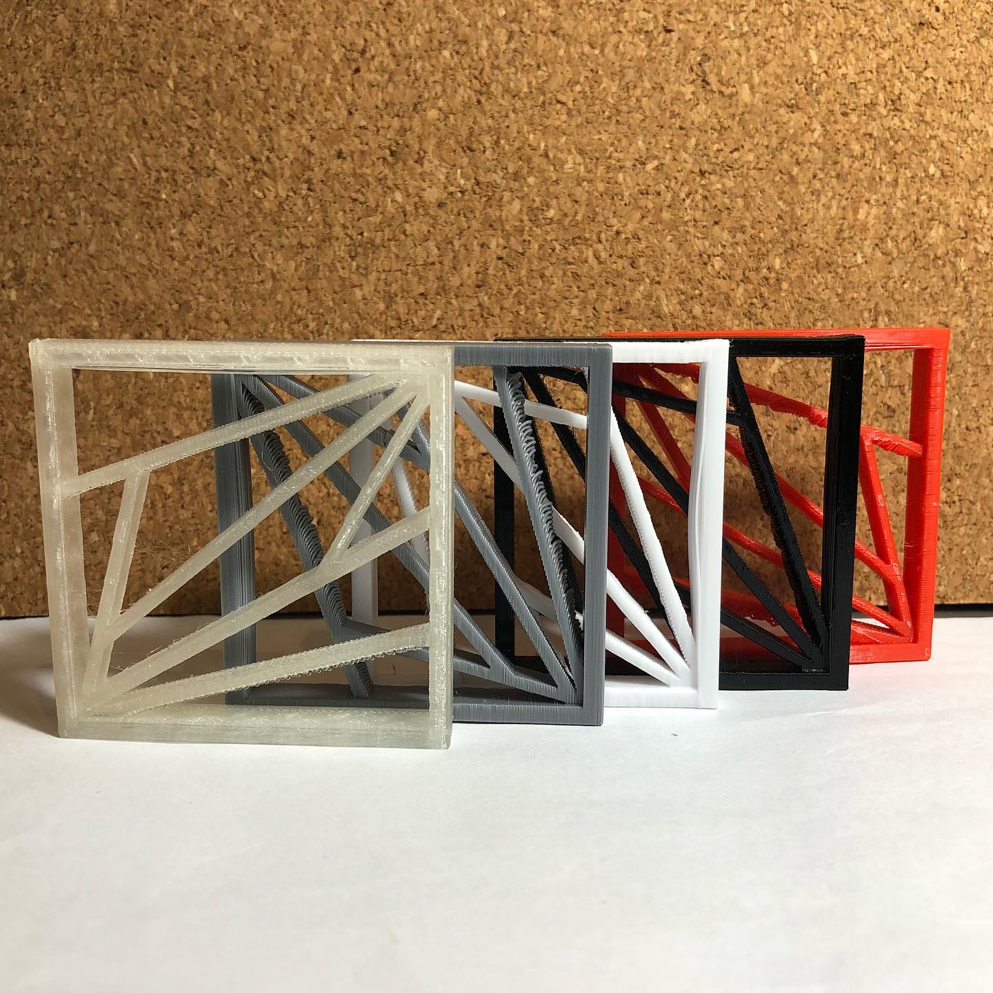 Overhang Angle Stress Test by MAQUINA | Download free STL model ...