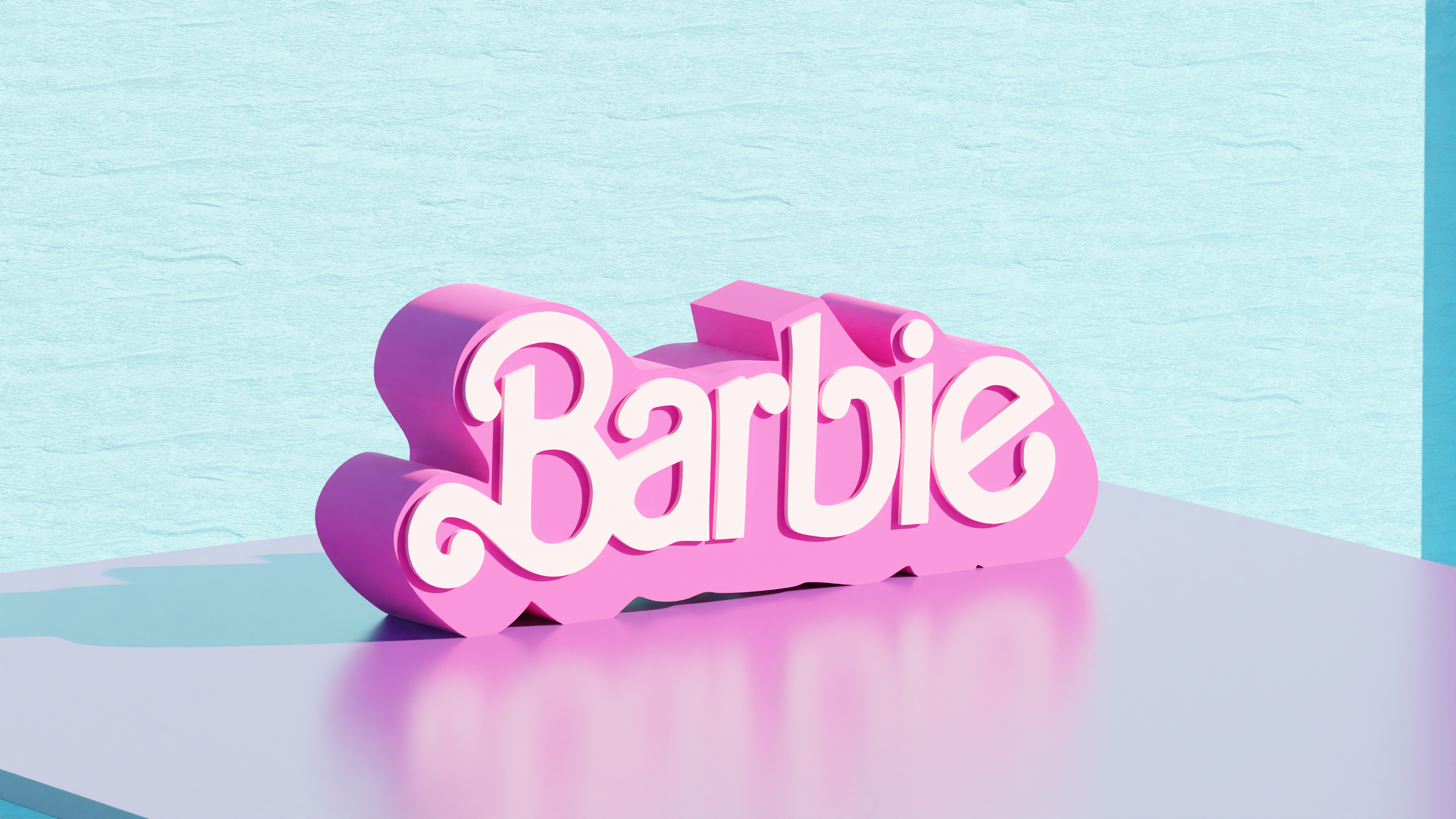 Barbie Movie - Letters/Logo for Decoration